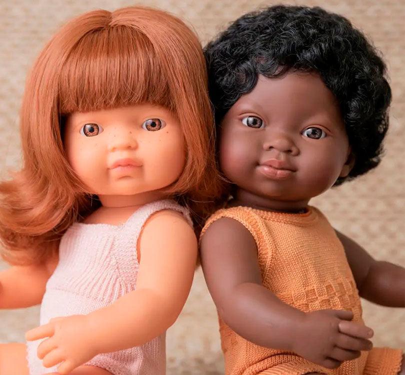 Muñeca diversidad Pelirroja caucásica chica - manodesantaoficial