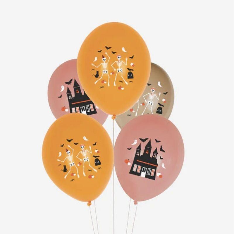 Pack 5 globos Halloween - manodesantaoficial