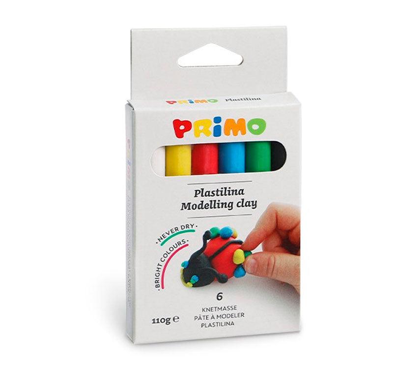 Pack 6 barritas de plastilina mini - manodesantaoficial