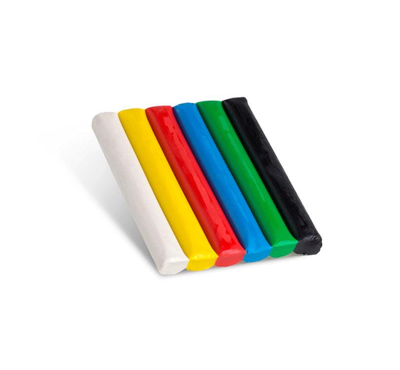 Pack 6 barritas de plastilina mini - manodesantaoficial