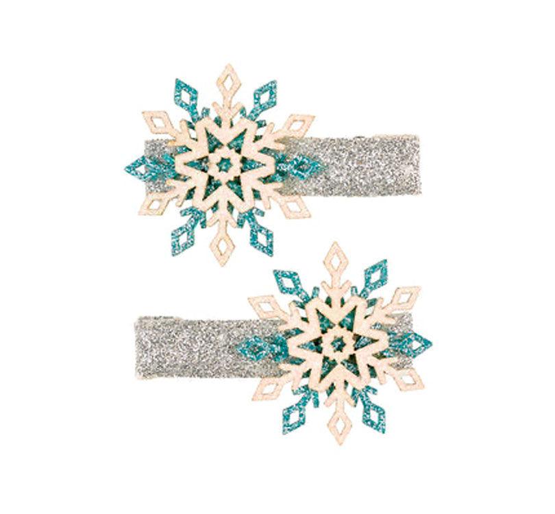 Pasadores de pelo mini Estrellas nieve - manodesantaoficial