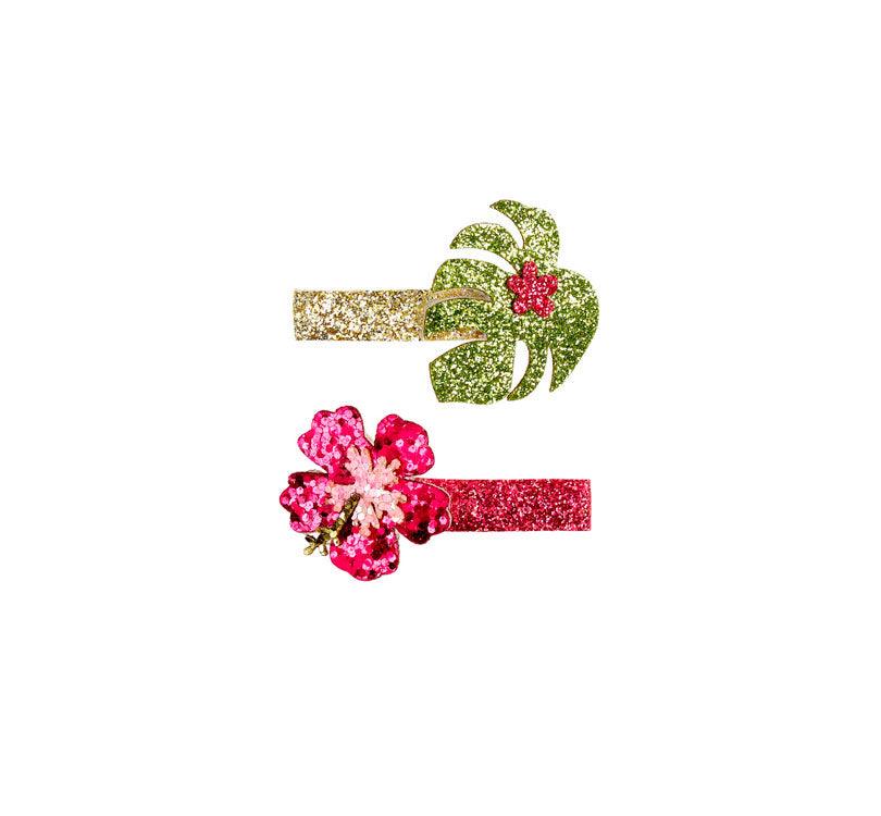 Pasadores de pelo mini flores Hawaii - manodesantaoficial