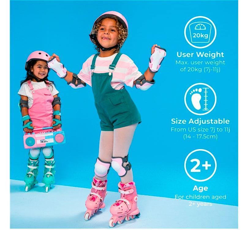 Patines evolutivos Twista Mint 24-28 - manodesantaoficial