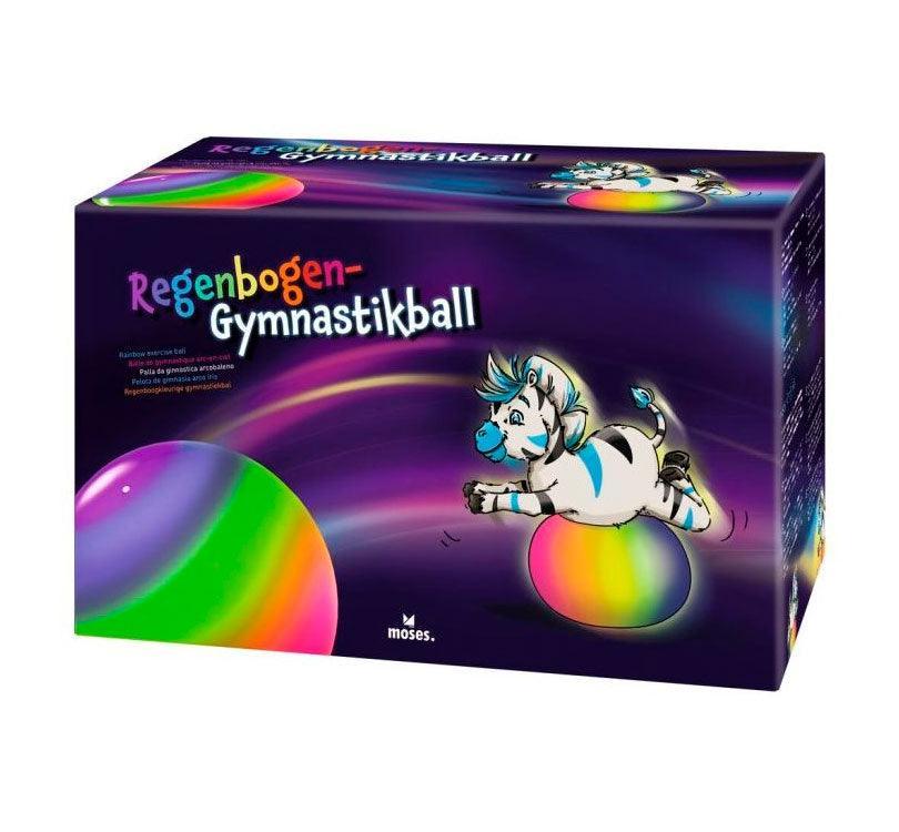 Pelota de gimnasia arcoiris - manodesantaoficial