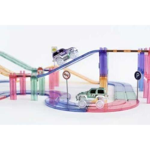Pista de carreras pastel 80 piezas - manodesantaoficial