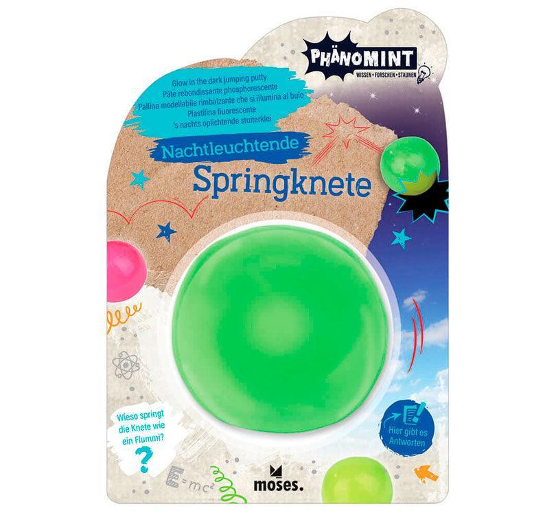 Plastilina saltarina que brilla en la oscuridad - manodesantaoficial