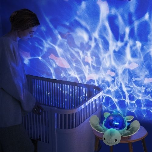 Proyector peluche luz de compañía Tortuga Azul - manodesantaoficial