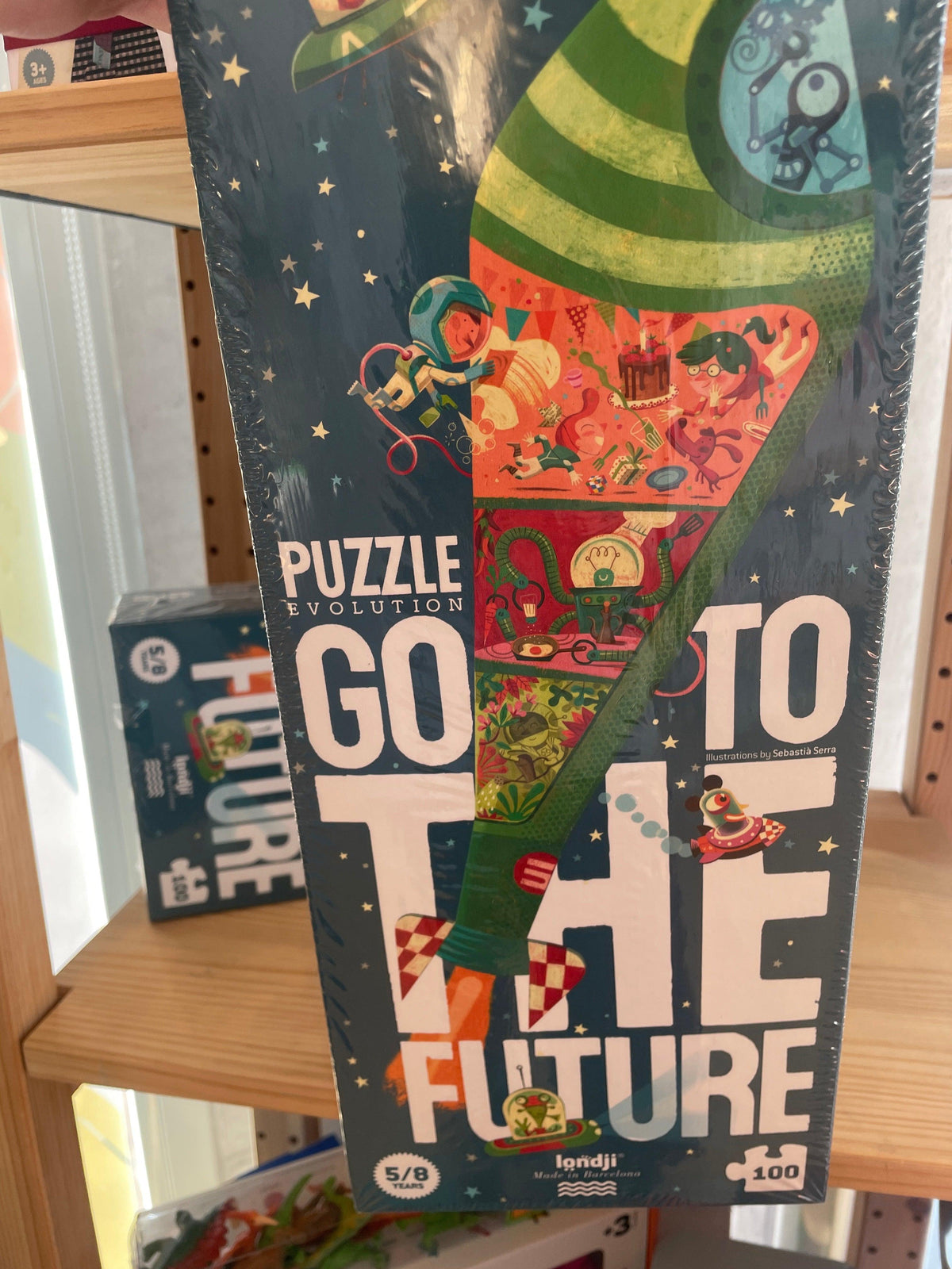 Puzzle go to the future Londji - manodesantaoficial