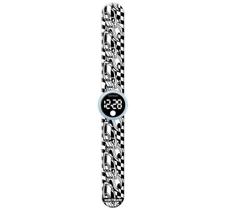 Reloj digital infantil Slap coloreable Coches - manodesantaoficial
