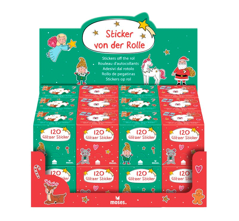 Rollo de pegatinas NAVIDAD - manodesantaoficial
