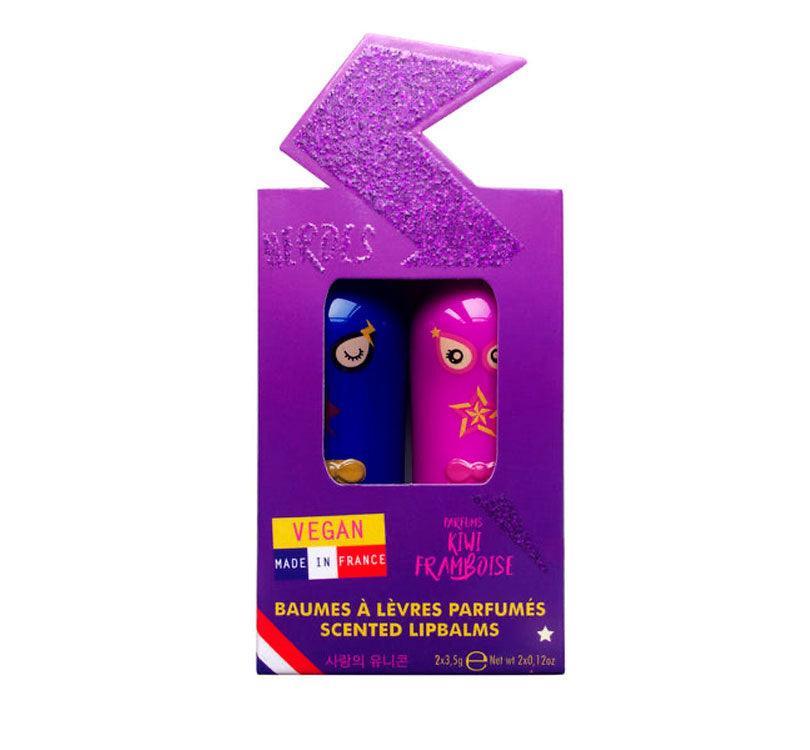 Set 2 Bálsamos labiales Bunny Súper Héroes - manodesantaoficial