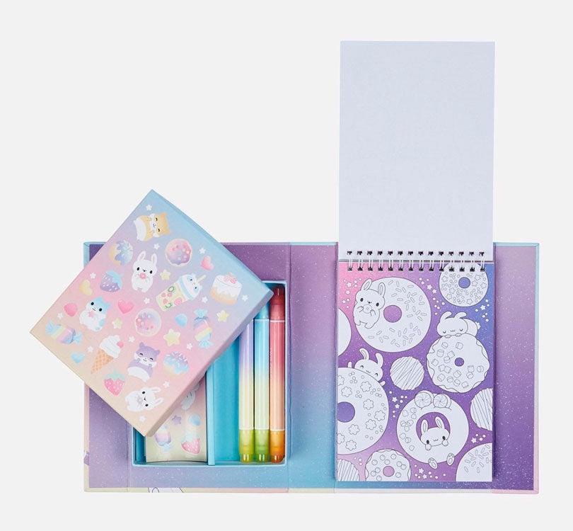 Set colorear Colores pastel Kawaii - manodesantaoficial