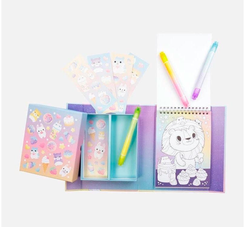Set colorear Colores pastel Kawaii - manodesantaoficial