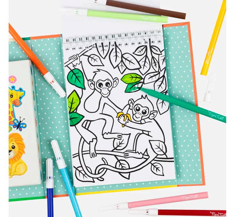 Set colorear Zoo - manodesantaoficial
