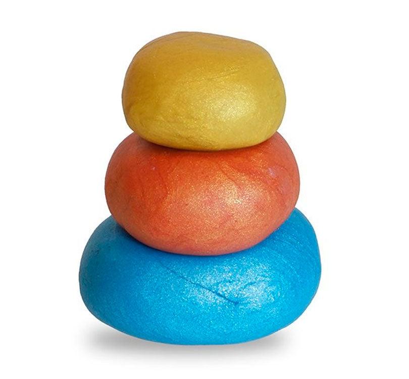 Set de Plastilina 3 colores METAL - manodesantaoficial