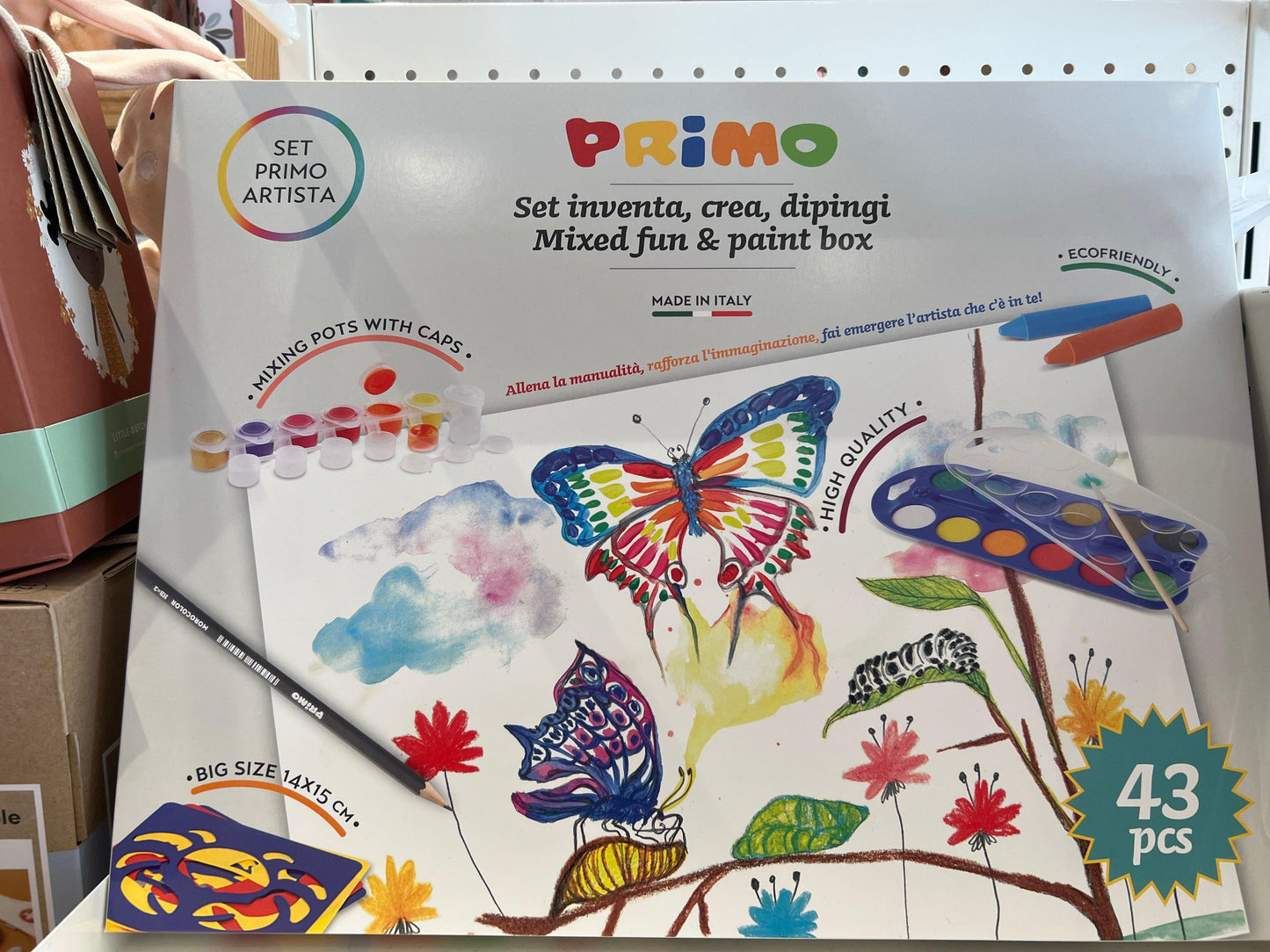 Set pintar, inventar y crear Primo - manodesantaoficial