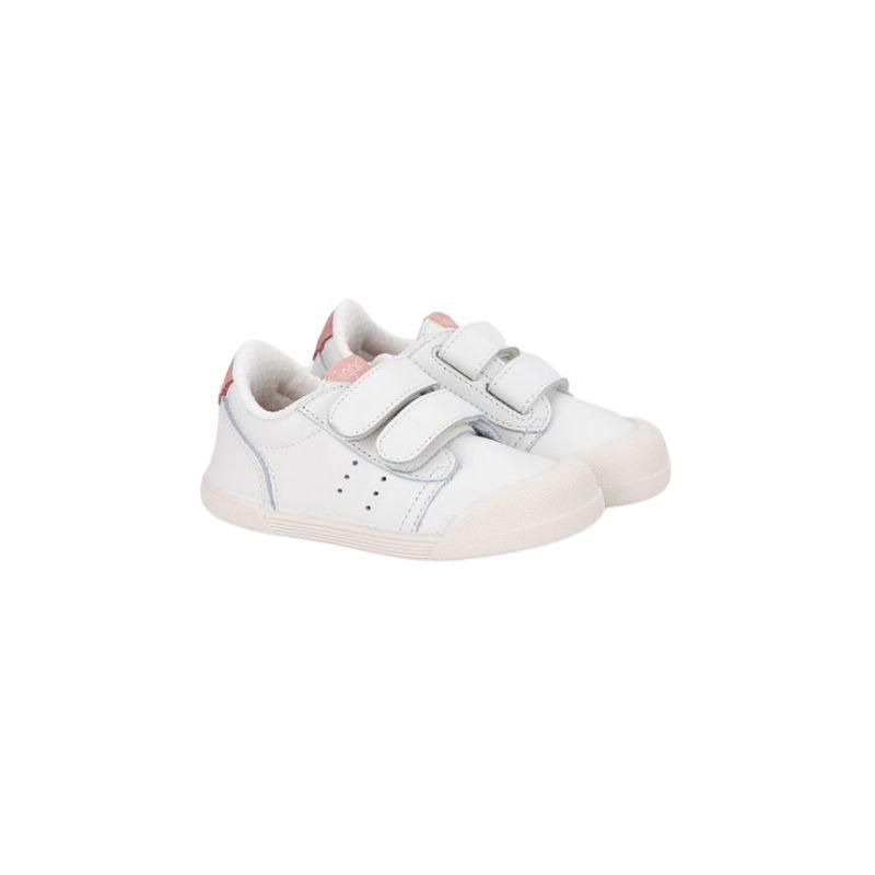 Zapatilla Blanca respetuosa TENNIS BLANCO ROSA - manodesantaoficial
