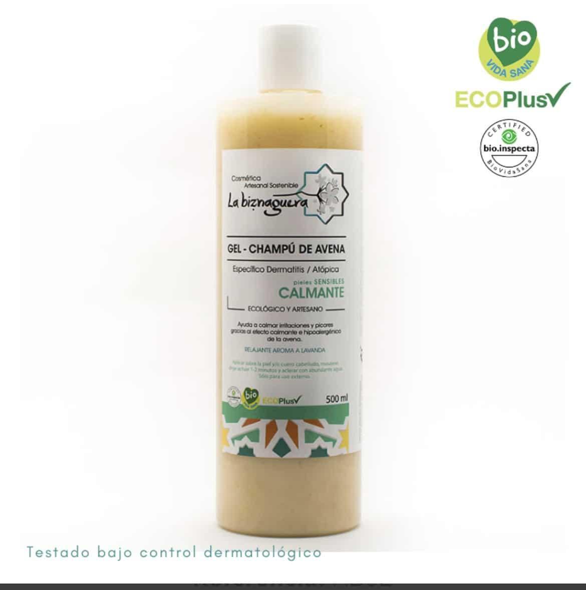 Gel champú Avena La Biznaguera - manodesantaoficial