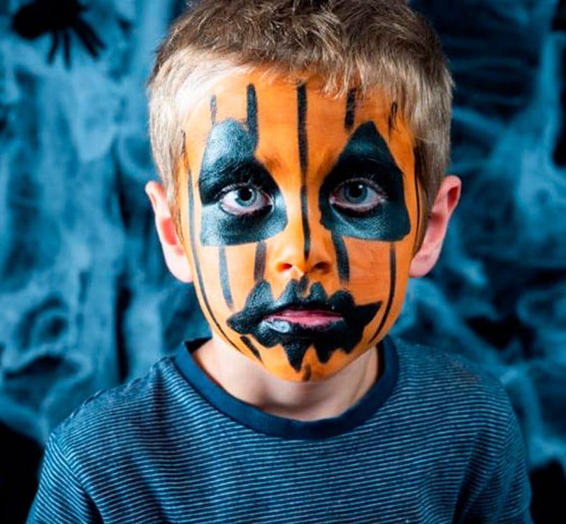 Kit maquillaje Calabaza y esqueleto Namaki - manodesantaoficial