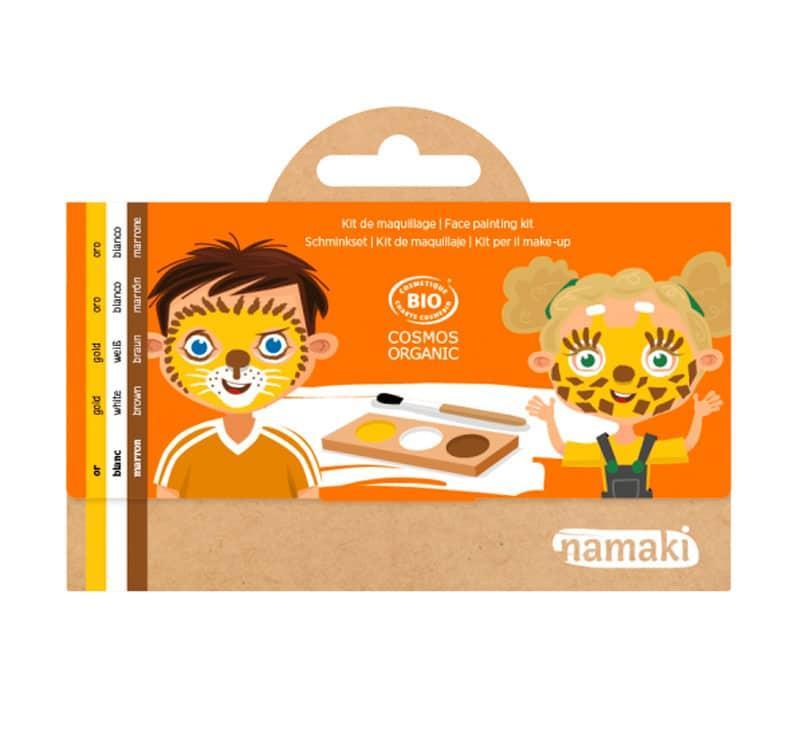 Kit maquillaje León y jirafa Namaki - manodesantaoficial