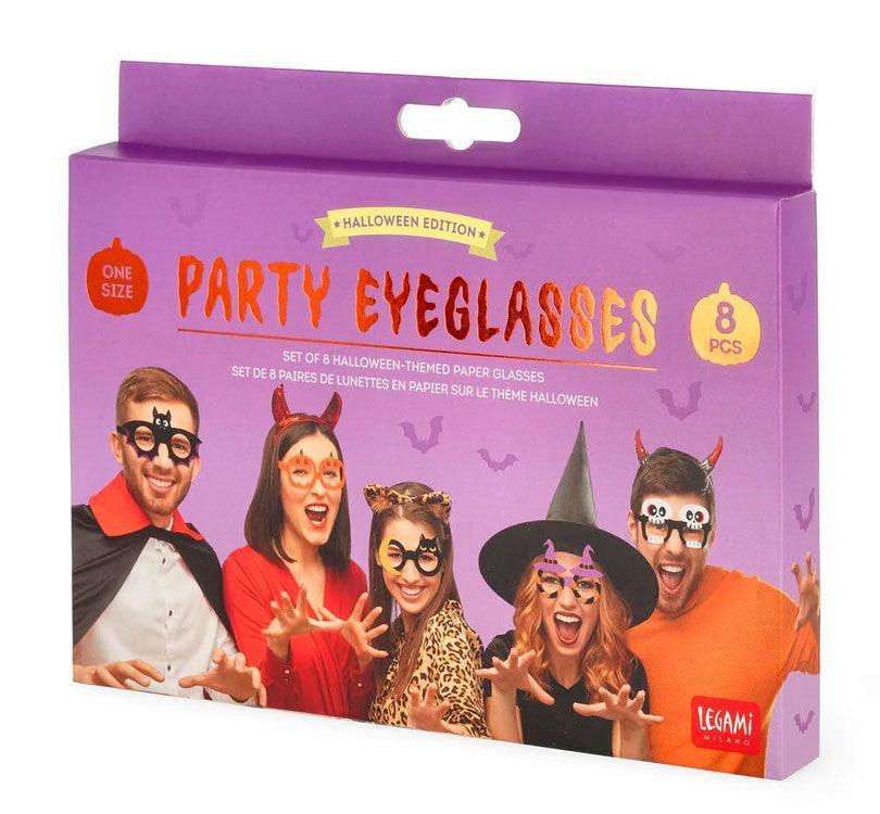 8 Gafas de papel halloween - manodesantaoficial