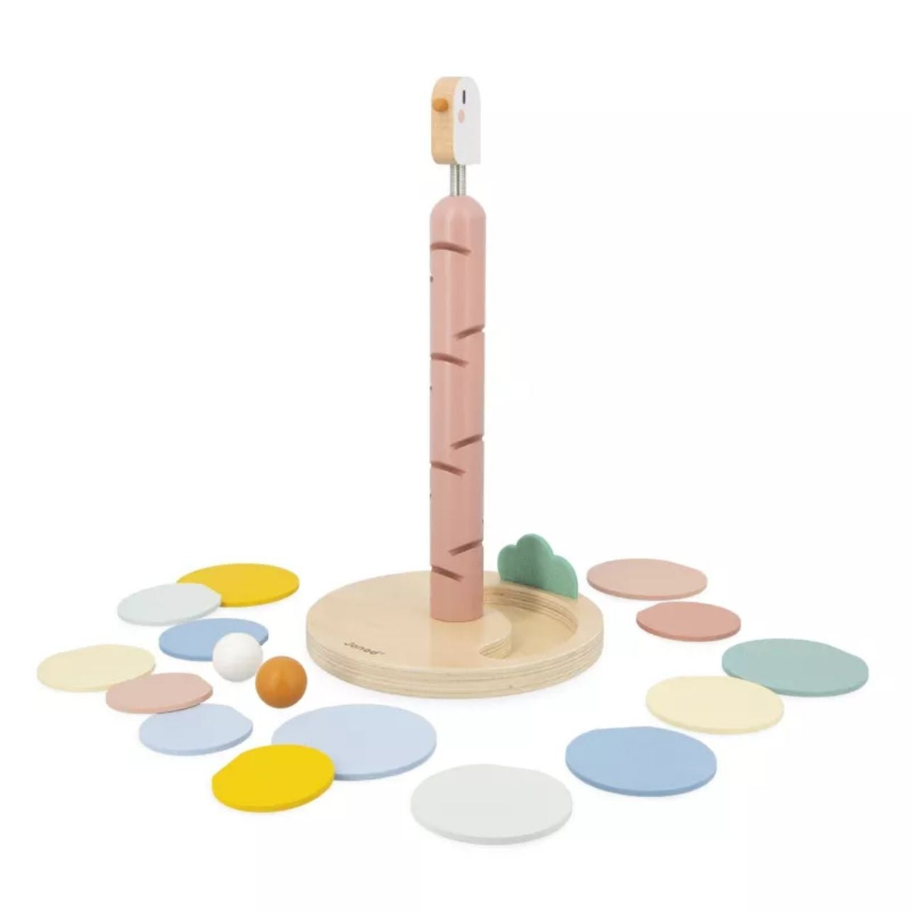 🌳 Árbol Musical Circuito de Pájaro – Juguete Sensorial de Madera

Construcción 2 en 1: primero se monta, luego se convierte en un circuito musical

Incluye 14 hojas de colores y 2 bolas de madera

Cada hoja emite un sonido suave y diferente al paso de la bola

Pajarito decorativo en la cima que se balancea con un muelle

Favorece la coordinación, la motricidad y la percepción sonora

Fabricado en madera certificada FSC™