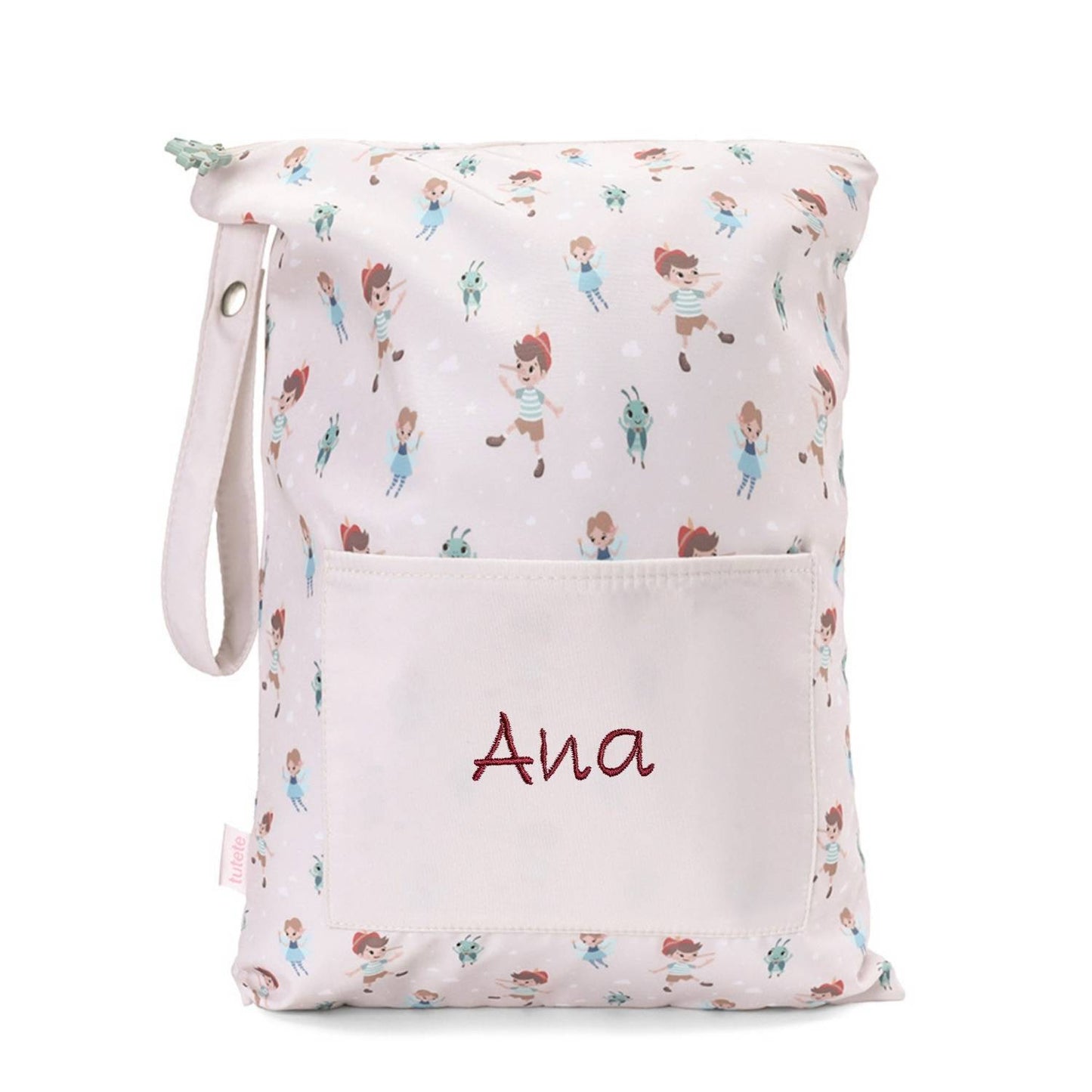 BOLSA IMPERMEABLE INFANTIL VUELTA AL COLE TUTETE WOODEN BOY PINOCHO