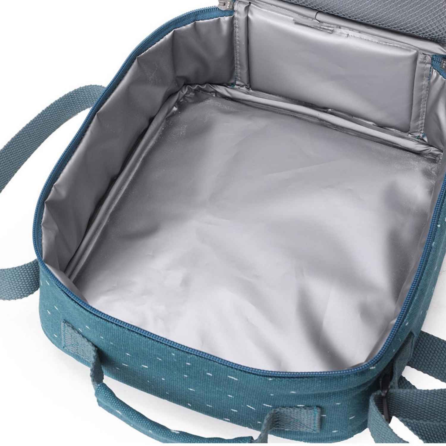 Consigue la bolsa almuerzo térmica Mr. Triceratops personalizable de Trixie en www.manodesantaoficial.es. Bolsa térmica infantil ideal para mantener la comida fresca en el colegio y excursiones. ¡Personalízala con su nombre!