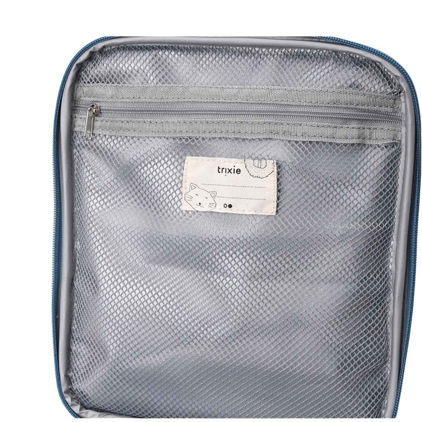 Consigue la bolsa almuerzo térmica Mr. Triceratops personalizable de Trixie en www.manodesantaoficial.es. Bolsa térmica infantil ideal para mantener la comida fresca en el colegio y excursiones. ¡Personalízala con su nombre!