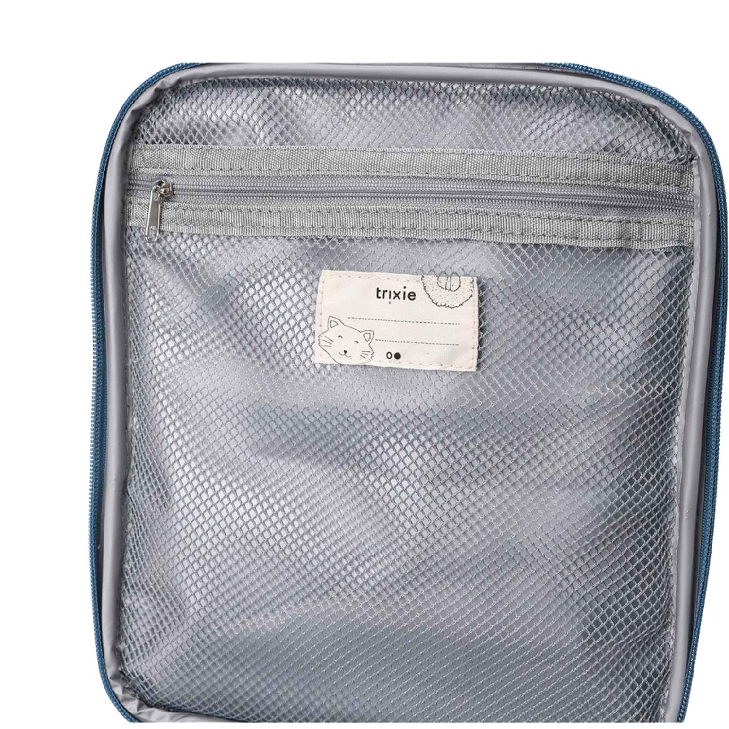 Consigue la bolsa almuerzo térmica Mr. Triceratops personalizable de Trixie en www.manodesantaoficial.es. Bolsa térmica infantil ideal para mantener la comida fresca en el colegio y excursiones. ¡Personalízala con su nombre!