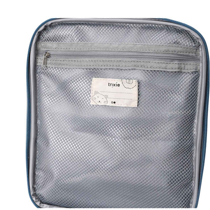 Consigue la bolsa almuerzo térmica Mr. Triceratops personalizable de Trixie en www.manodesantaoficial.es. Bolsa térmica infantil ideal para mantener la comida fresca en el colegio y excursiones. ¡Personalízala con su nombre!