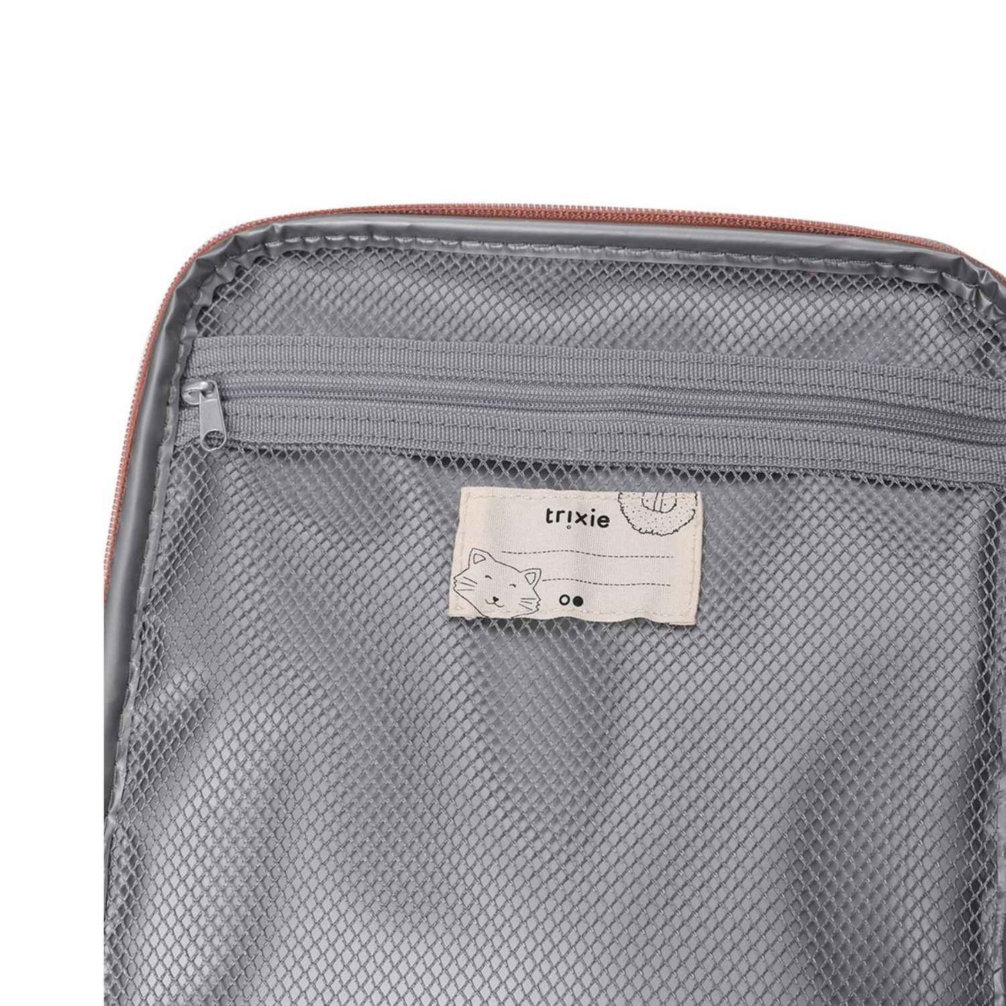Consigue la bolsa almuerzo térmica Mrs. Cat personalizable de Trixie en www.manodesantaoficial.es. Bolsa térmica infantil ideal para mantener la comida fresca en el colegio y excursiones. ¡Personalízala con su nombre!