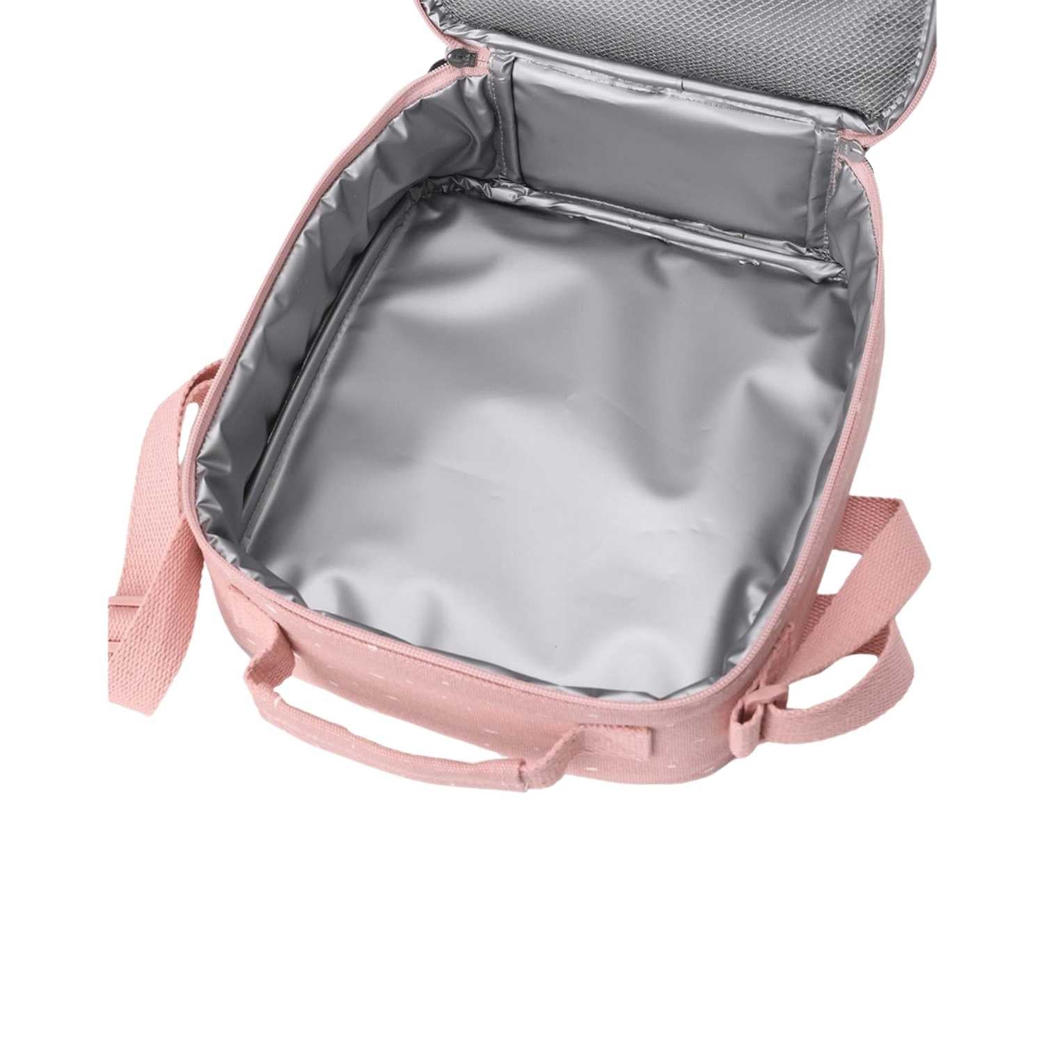 Consigue la bolsa almuerzo térmica Mrs. Butterfly personalizable de Trixie en www.manodesantaoficial.es. Bolsa térmica infantil ideal para mantener la comida fresca en el colegio y excursiones. ¡Personalízala con su nombre!