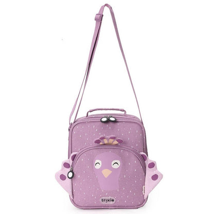 Consigue la bolsa almuerzo térmica Mrs. Peacock personalizable de Trixie en www.manodesantaoficial.es. Bolsa térmica infantil ideal para mantener la comida fresca en el colegio y excursiones. ¡Personalízala con su nombre!