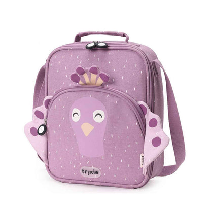 Consigue la bolsa almuerzo térmica Mrs. Peacock personalizable de Trixie en www.manodesantaoficial.es. Bolsa térmica infantil ideal para mantener la comida fresca en el colegio y excursiones. ¡Personalízala con su nombre!