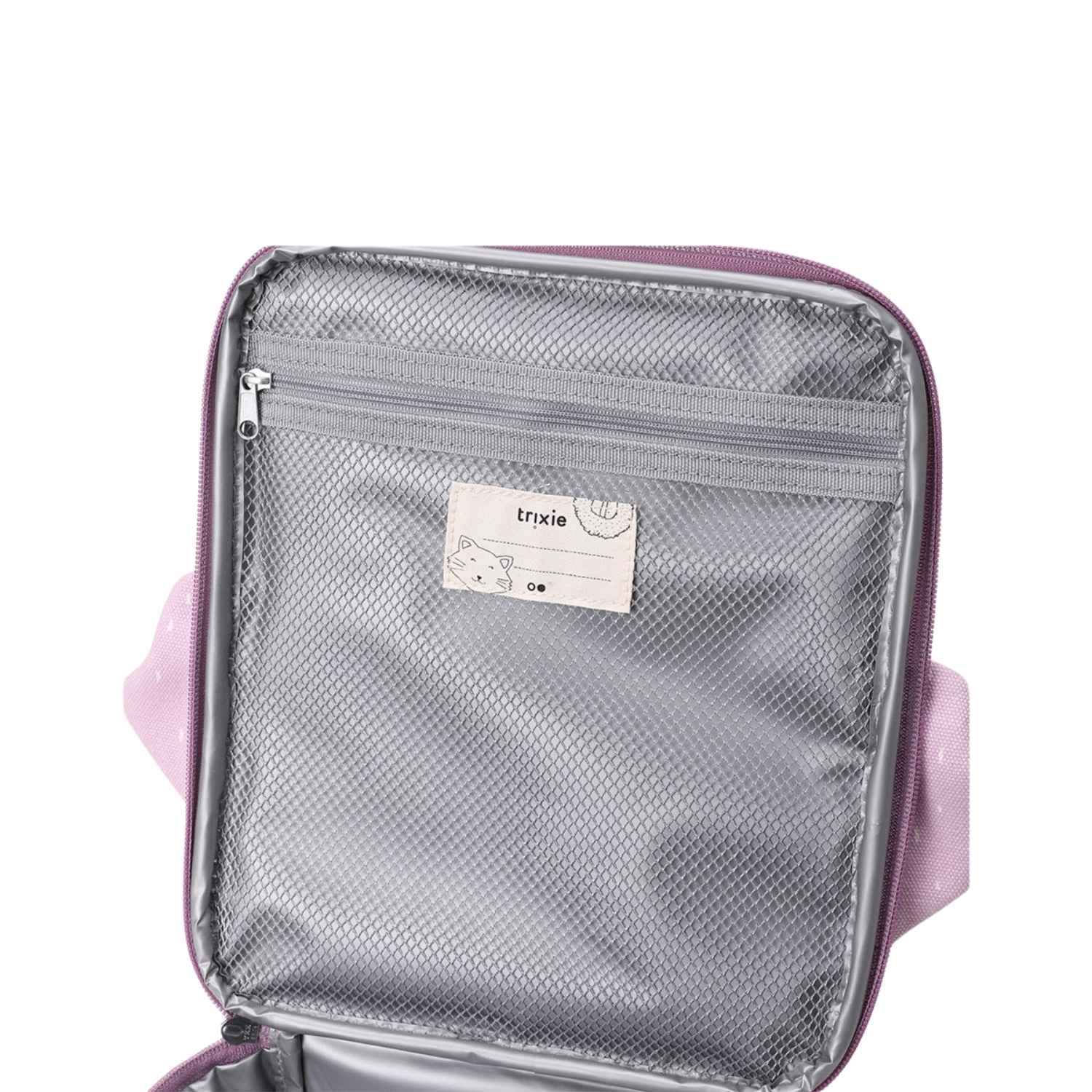 Consigue la bolsa almuerzo térmica Mrs. Peacock personalizable de Trixie en www.manodesantaoficial.es. Bolsa térmica infantil ideal para mantener la comida fresca en el colegio y excursiones. ¡Personalízala con su nombre!