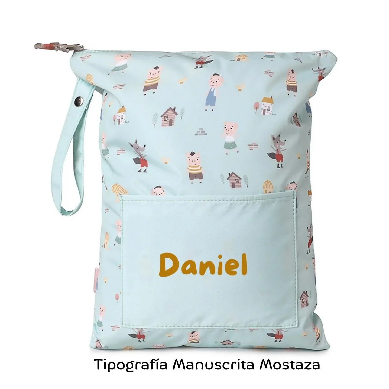 ¡No busques más! Si necesitas una bolsa resistente y personalizable para las cosas húmedas de tu pequeño, la Bolsa Impermeable Los tres cerditos&nbsp; Personalizable de Tutete es justo lo que necesitas.


Esta bolsa es perfecta para llevar la muda de recambio a la escuela infantil o para guardar la ropa mojada o manchada después de una clase de natación. ¡Incluso es ideal para llevar la ropa interior cuando estás de viaje! El tamaño cómodo y versátil de la bolsa te permitirá llevar todo lo que necesitas.