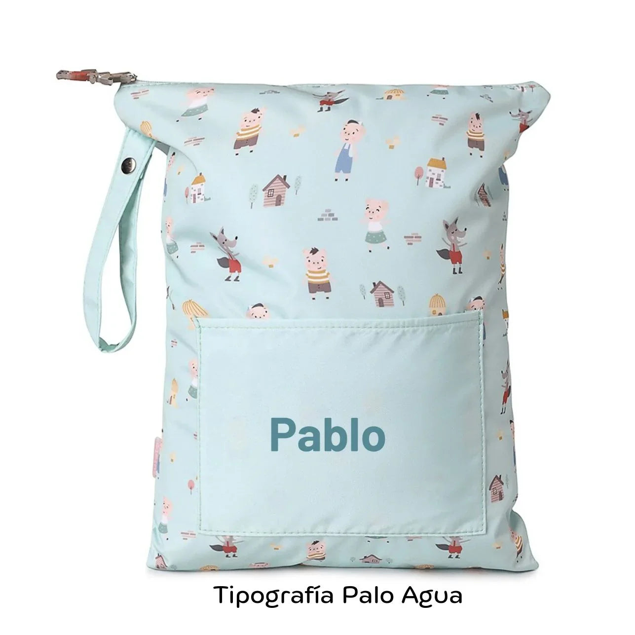 ¡No busques más! Si necesitas una bolsa resistente y personalizable para las cosas húmedas de tu pequeño, la Bolsa Impermeable Los tres cerditos&nbsp; Personalizable de Tutete es justo lo que necesitas.


Esta bolsa es perfecta para llevar la muda de recambio a la escuela infantil o para guardar la ropa mojada o manchada después de una clase de natación. ¡Incluso es ideal para llevar la ropa interior cuando estás de viaje! El tamaño cómodo y versátil de la bolsa te permitirá llevar todo lo que necesitas.