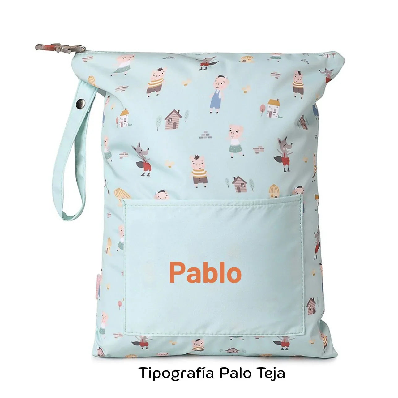 ¡No busques más! Si necesitas una bolsa resistente y personalizable para las cosas húmedas de tu pequeño, la Bolsa Impermeable Los tres cerditos&nbsp; Personalizable de Tutete es justo lo que necesitas.


Esta bolsa es perfecta para llevar la muda de recambio a la escuela infantil o para guardar la ropa mojada o manchada después de una clase de natación. ¡Incluso es ideal para llevar la ropa interior cuando estás de viaje! El tamaño cómodo y versátil de la bolsa te permitirá llevar todo lo que necesitas.