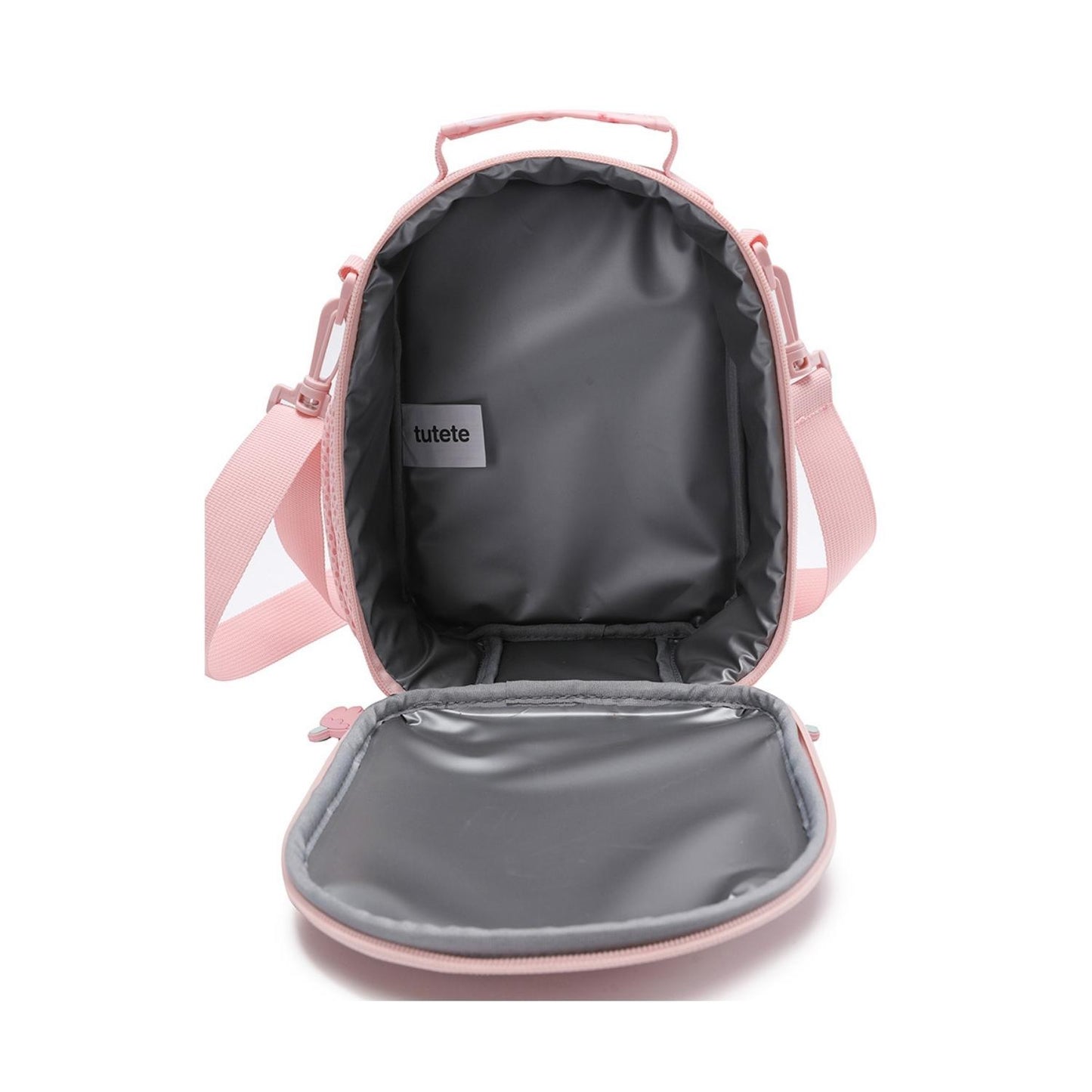Bolsa Merienda Térmica Personalizable 3D Blossom birds (Pájaros). Esta bolsa térmica infantil es el accesorio escolar perfecto para el colegio o las excursiones, gracias a su amplio compartimento y a su llamativo relieve tridimensional. Cuenta con un bolsillo de rejilla lateral para la botella de agua y una etiqueta plastificada trasera ideal para poner los datos del peque