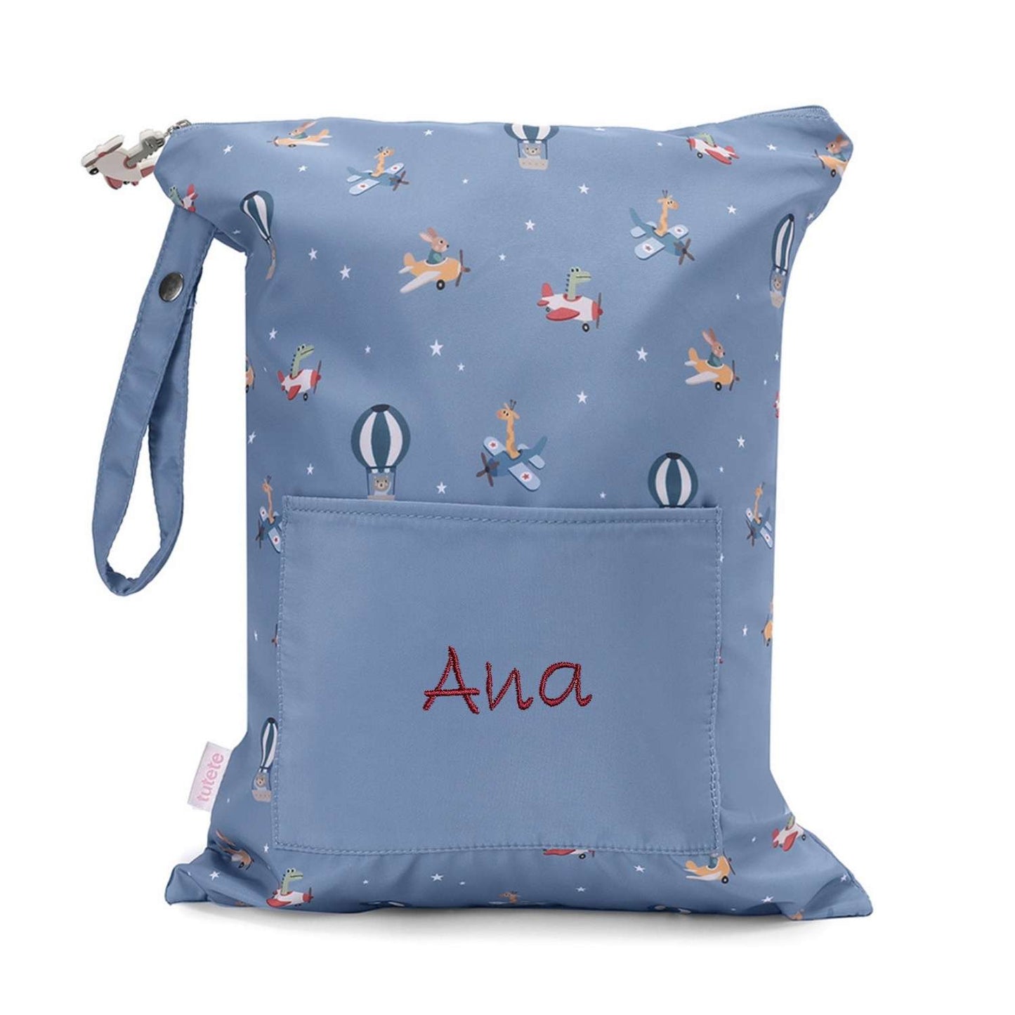 Bolsa impermeable infantil escolar planes aviones tutete