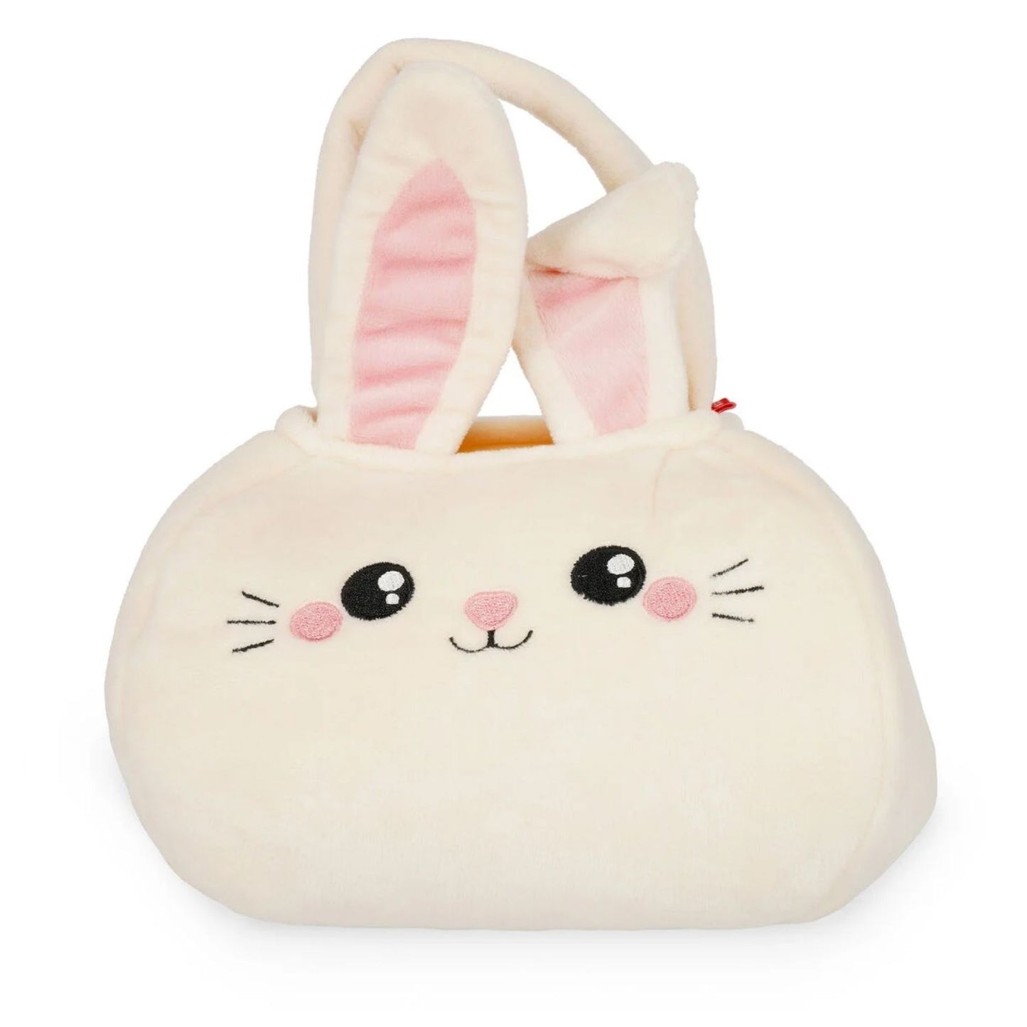 Consigue la Bolsa para Buscar Huevos de Pascua Bunny de Legami. Diseño de conejo suave y elástico, ideal para que los niños recolecten sus dulces. ¡Haz tu Pascua más divertida!