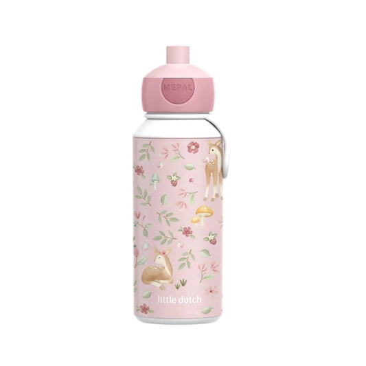 La botella pop-up Fairy garden&nbsp;de Little Dutch está diseñada para hacerle la vida más fácil a las familias. Ligera, resistente y súper cómoda, perfecta para llevar al cole, a una excursión o al parque