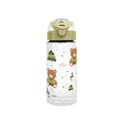 Botella de tritán Junior Explorer Miniland (500 ml). Ligera, resistente y libre de BPA. Con boquilla antiderrames, tapa de botón y zona para el nombre. ¡Ideal para peques activos!