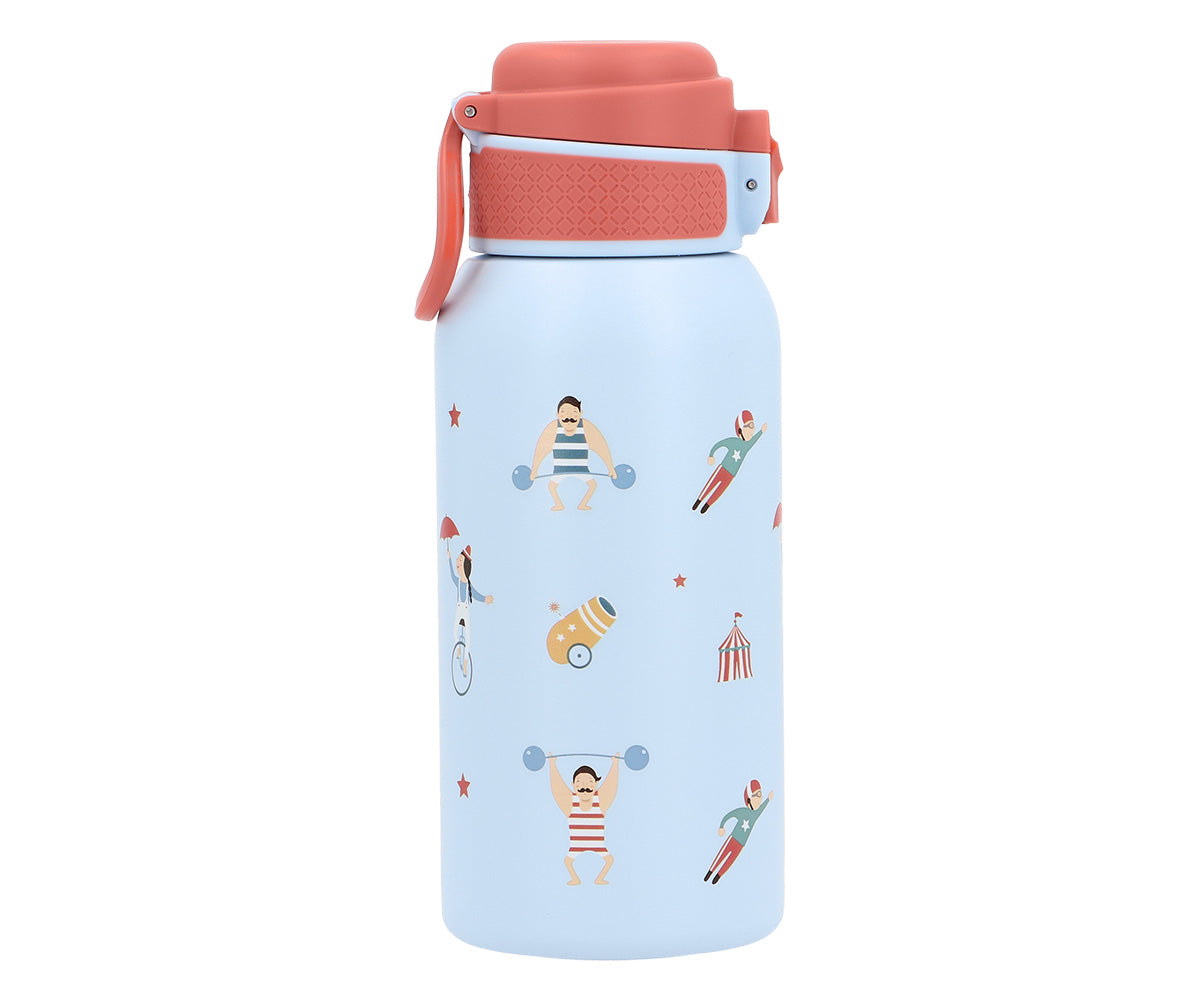 Botella de Acero Térmica Circus Show (Circo) 500ml: ¡Bebidas frescas en cada aventura!

✈️ Diseño alegre y aventurero: Estampado CIrcus Show (Circo) , a juego con la colección escolar favorita de los peques. Boquilla ergonómica aprobada por odontopediatras.