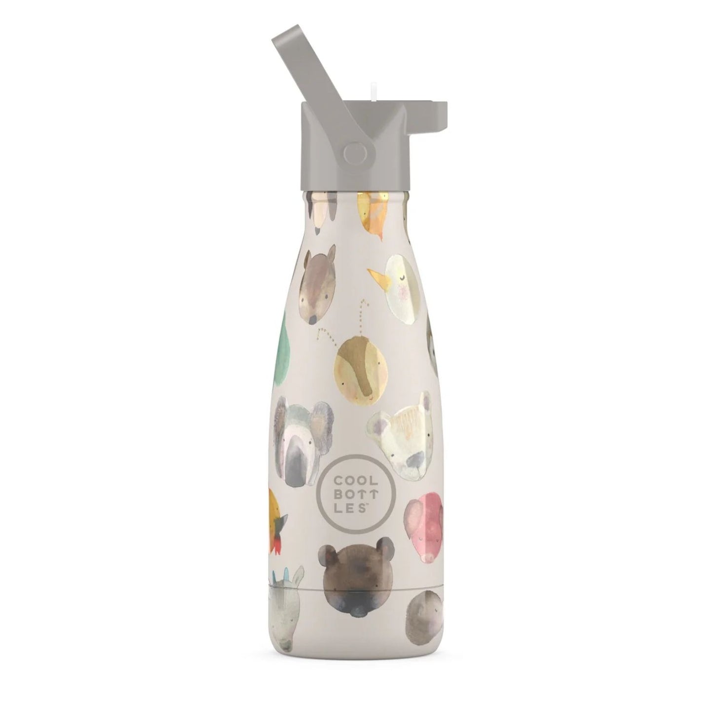 La botella Tiny Creatures de 350ml es la combinación perfecta de funcionalidad y dulzura. Su diseño, poblado de simpáticos animalitos, transmite una sensación de calma ideal para acompañar a los niños en su rutina escolar o en sus salidas al aire libre. Gracias a su tecnología de triple aislamiento, las bebidas conservan su temperatura original durante todo el día sin generar condensación exterior, evitando que la botella "sude" en las manos o dentro de la mochila. Además, su tapón hermético garantiza una s