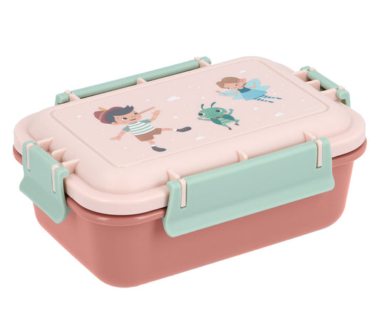 La Caja de Almuerzo Bento Wooden Boy (Pinocho) de Tutete es la solución perfecta para organizar el menú diario de los más pequeños. Gracias a su capacidad de 500ml y su cajita interior extraíble, podrás separar los alimentos de forma cómoda, manteniendo la comida fresca y apetitosa. Además, puedes añadir una pegatina vinílica personalizada para identificarla en el cole.