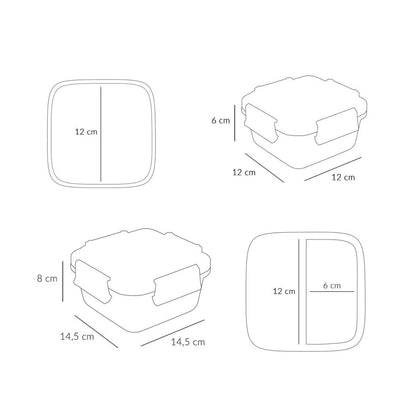 Caja de Almuerzo Grande Mouse Fairies (Cenicienta). Este portameriendas infantil cuenta con una gran capacidad de 780ml, idónea para transportar sándwiches, frutas o snacks saludables bien protegidos. Su tapa hermética evita aperturas accidentales dentro de la mochila, manteniendo la comida fresca durante más tiempo.
