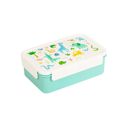 Comprar caja de almuerzo Bento Jungle A Little Lovely Company en www.manodesantaoficial.es. Hermética, con compartimentos y libre de BPA. ¡Envío rápido!