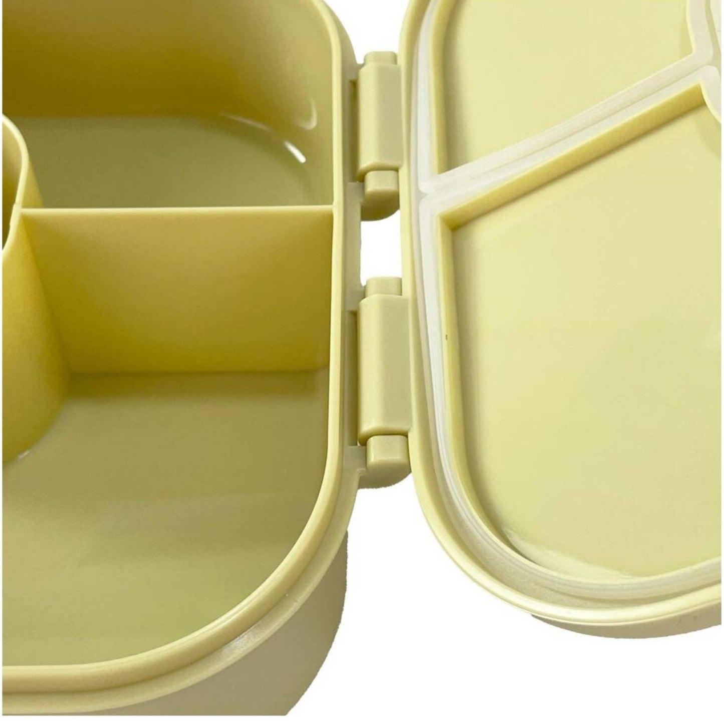 Fiambrera grande Lunchbox Explorer Miniland (1200 ml). Con 4 compartimentos herméticos, libre de BPA y apta para lavavajillas. ¡Ideal para la comida del cole!